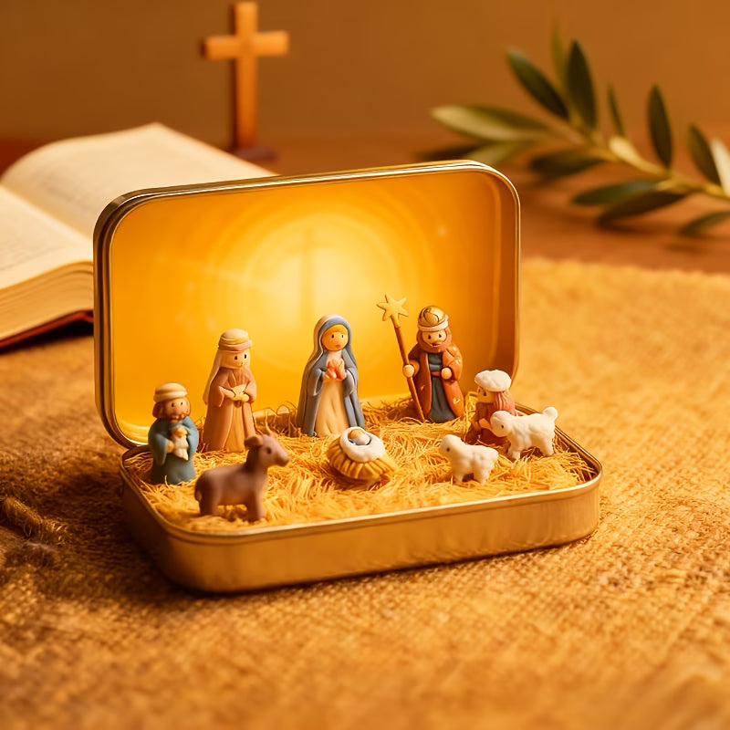 Mini Pesebre Sagrado de Belén