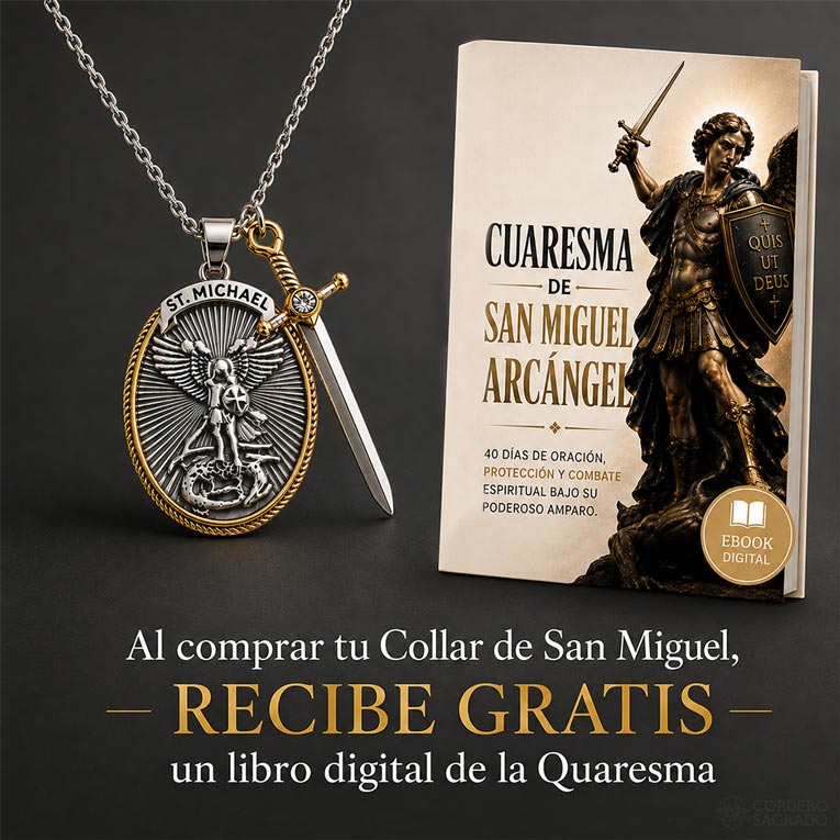 Collar de San Miguel Arcángel Protector