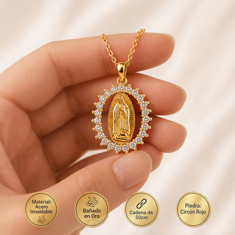 Collar Virgen de Guadalupe