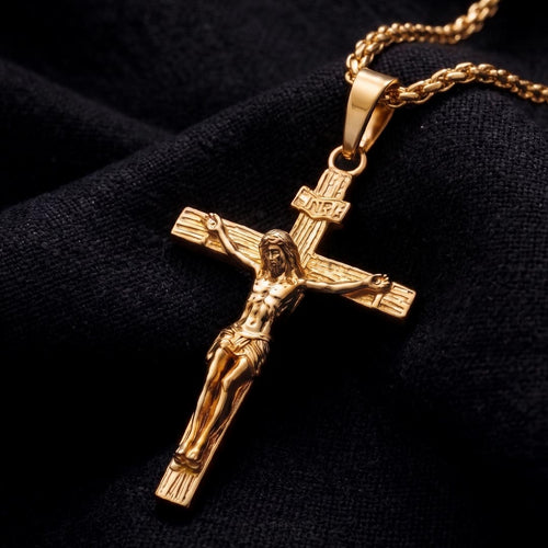 Collar Crucifijo de JESUCRISTO