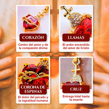 Collar del Sagrado Corazón de Jesús