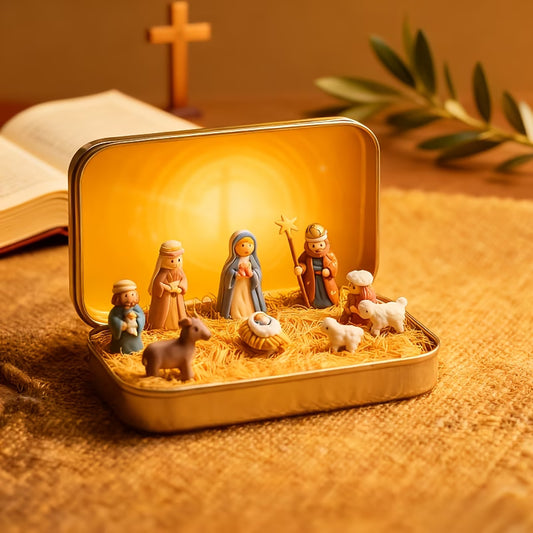 Mini Pesebre Sagrado de Belén
